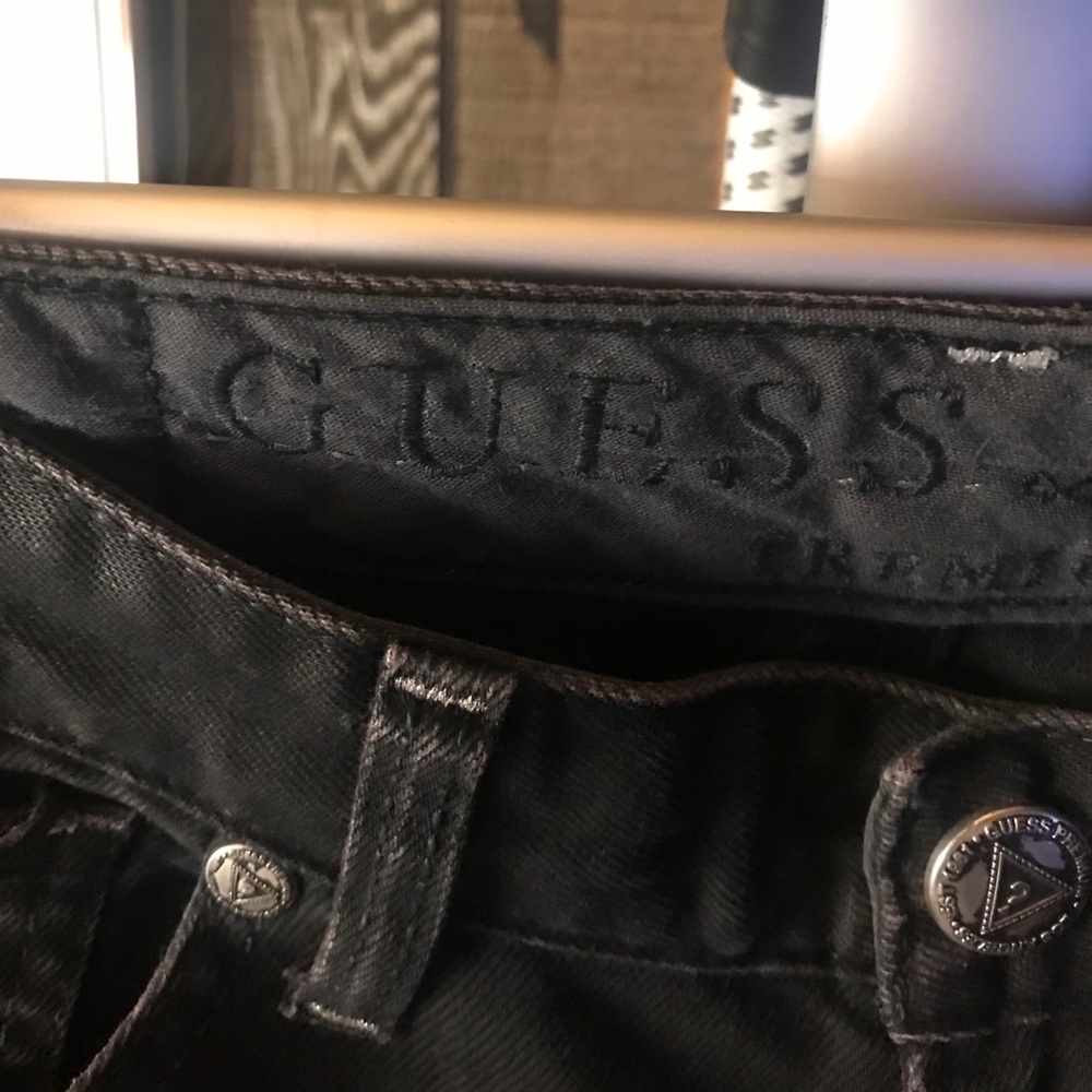 Guess custom jean shorts